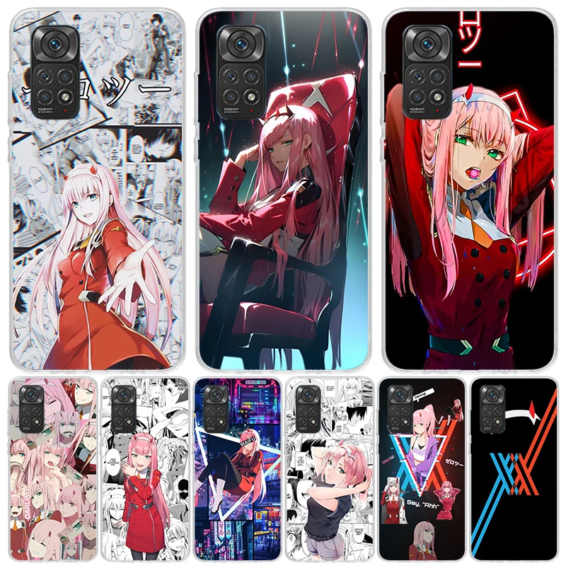 Darling In The FranXX Anime Case Phone Cover for Xiaomi Redmi Note 13 12S 12 11S 11 11T 11E 10S 10 Pro Plus 9S 9 8T 8 5G Trend F