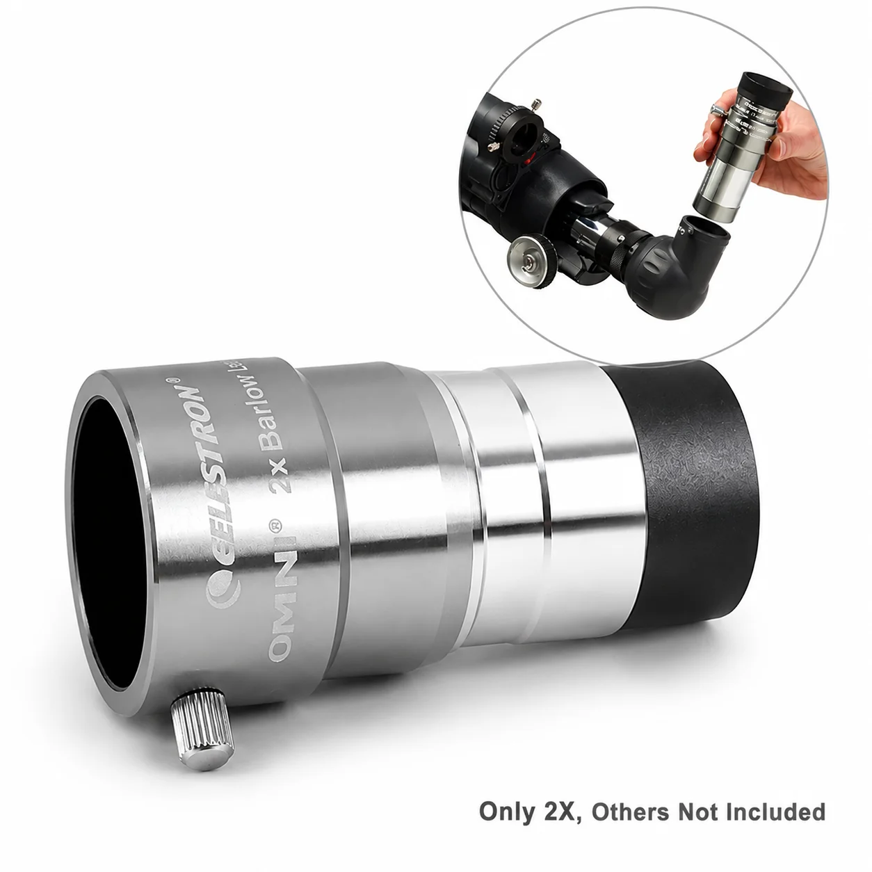 Celestron omni 2x Barlow Lens High-Definition Lens Astronomical Telescope Magnification Lens Professional Telescope Accessories view 5