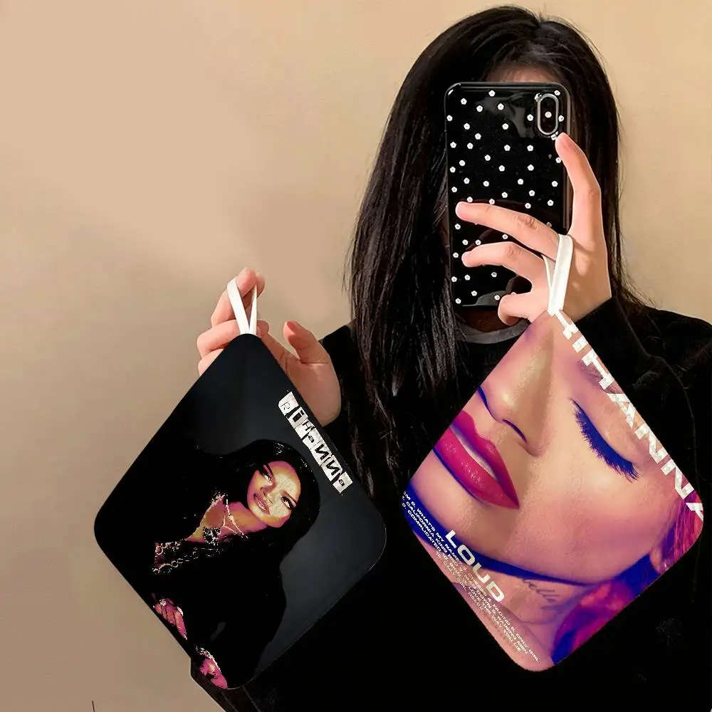Hot Singer R-RIHANNAS Polyester Cotton Hanging Kitchen Towel, Skin Friendly Hand Wiping Towel For Hotel Cafe Household