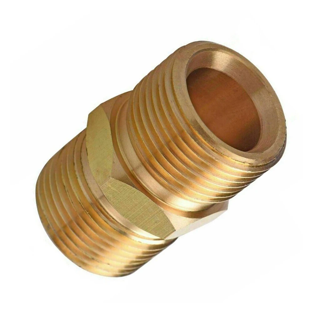 Brand New M22/15mm Male Adapter Male Adapter 1pcs Brass Inner Diameter15mm Power Pressure Washer Pump Hose Outlet