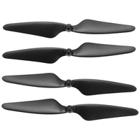 4Pcs For Hubsan H501S X4 RC Quadcopter Propellers Blades 2CW/2CCW, Black