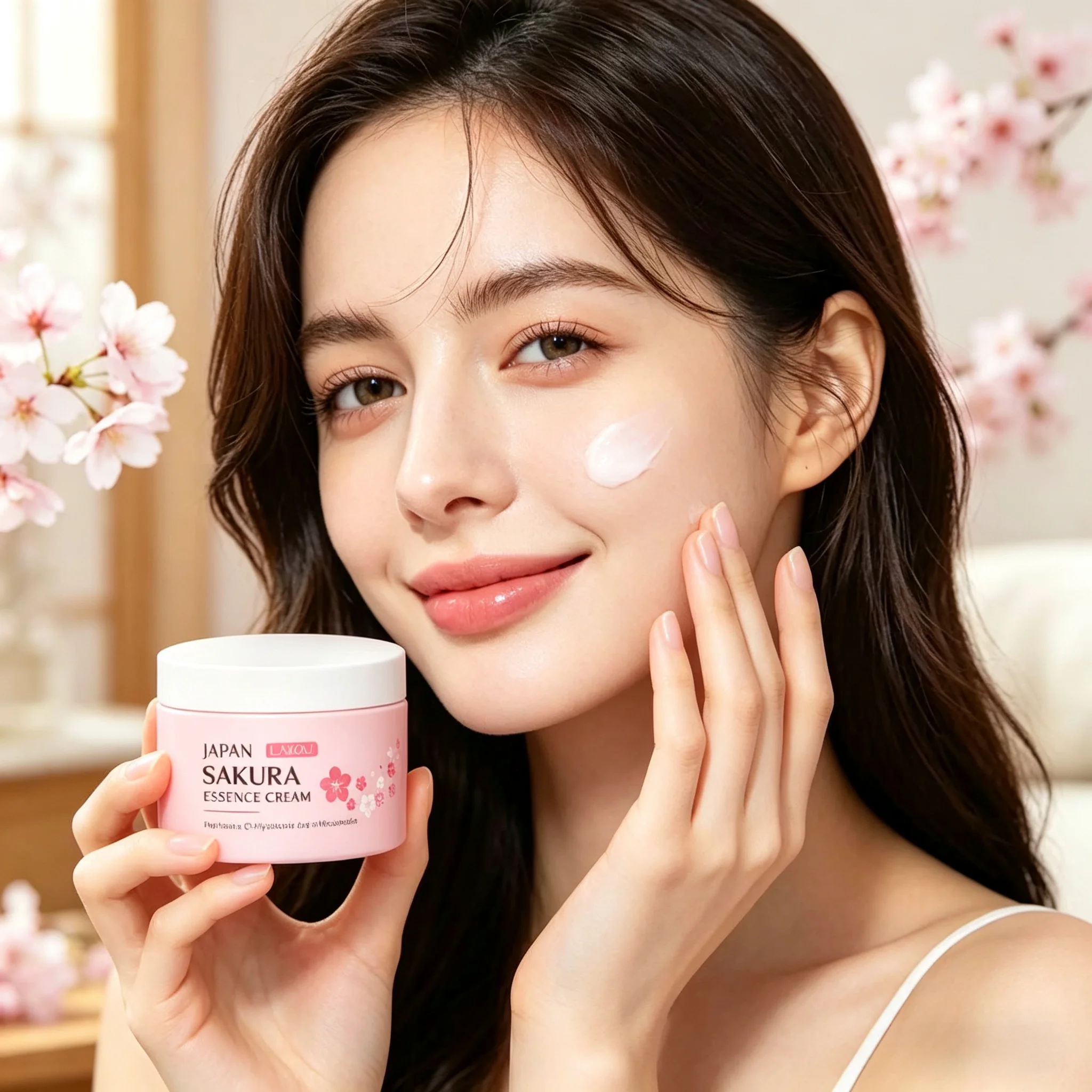 LAIKOU Crema Essenza di Sakura - Skincare Niacinamide recensione e prezzo