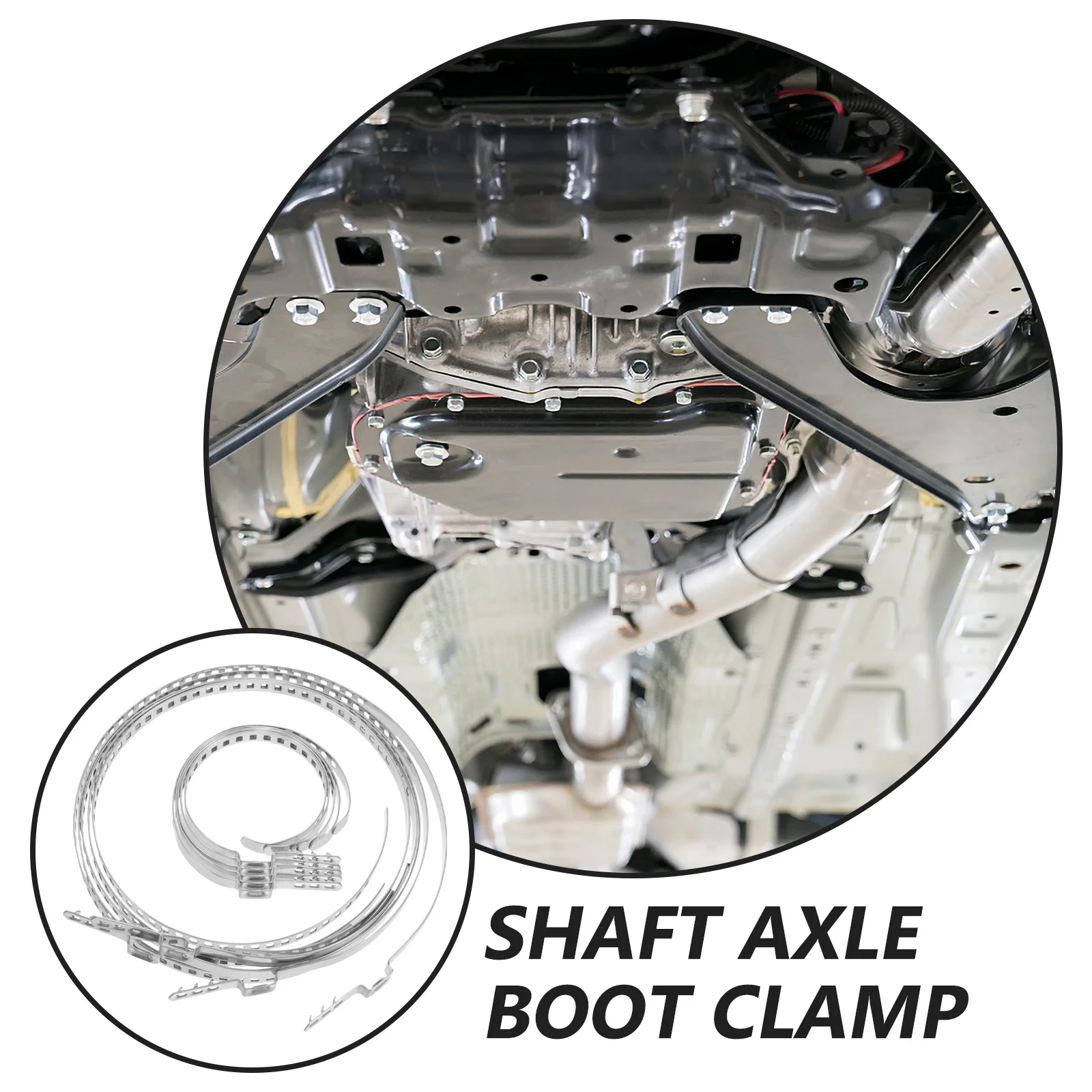 

5Pairs Shaft Axle Boot Clamp Adjustable Joint Boot Crimp Clamp Kit Automotive Accessories Repair Automotive Accessories