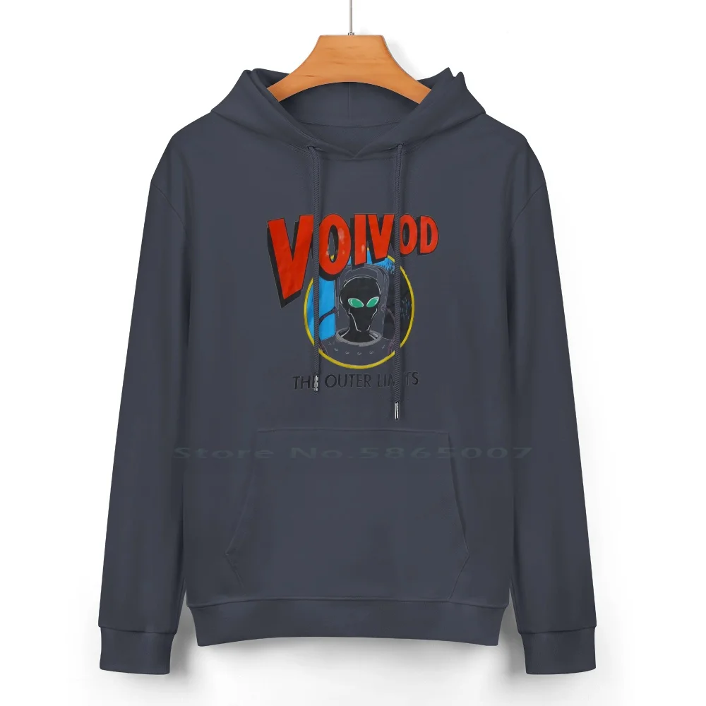 Outer Limits Pure Cotton Hoodie Sweater 24 Colors Voivod Trending Voivod Power Metal Voivod Heavy Metal Voivod Logo Voivod