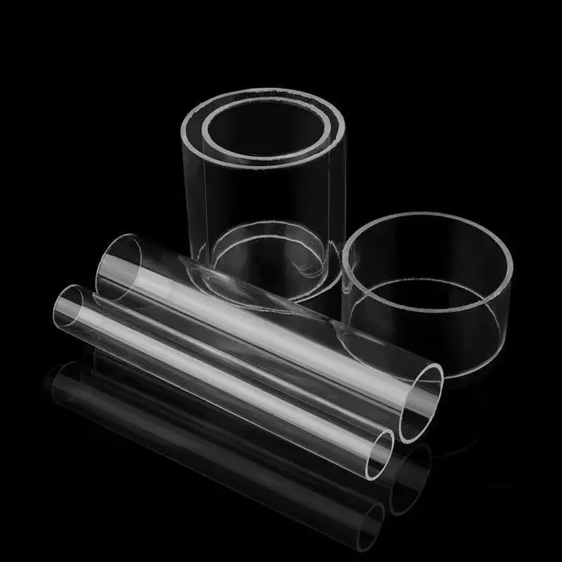 6pcs-clear-polycarbonate-tube2-50mm-diaround-diy-plastic-acrylic-tubing13-330mm-length-rigid-storage-tube5-64-2mm-wall