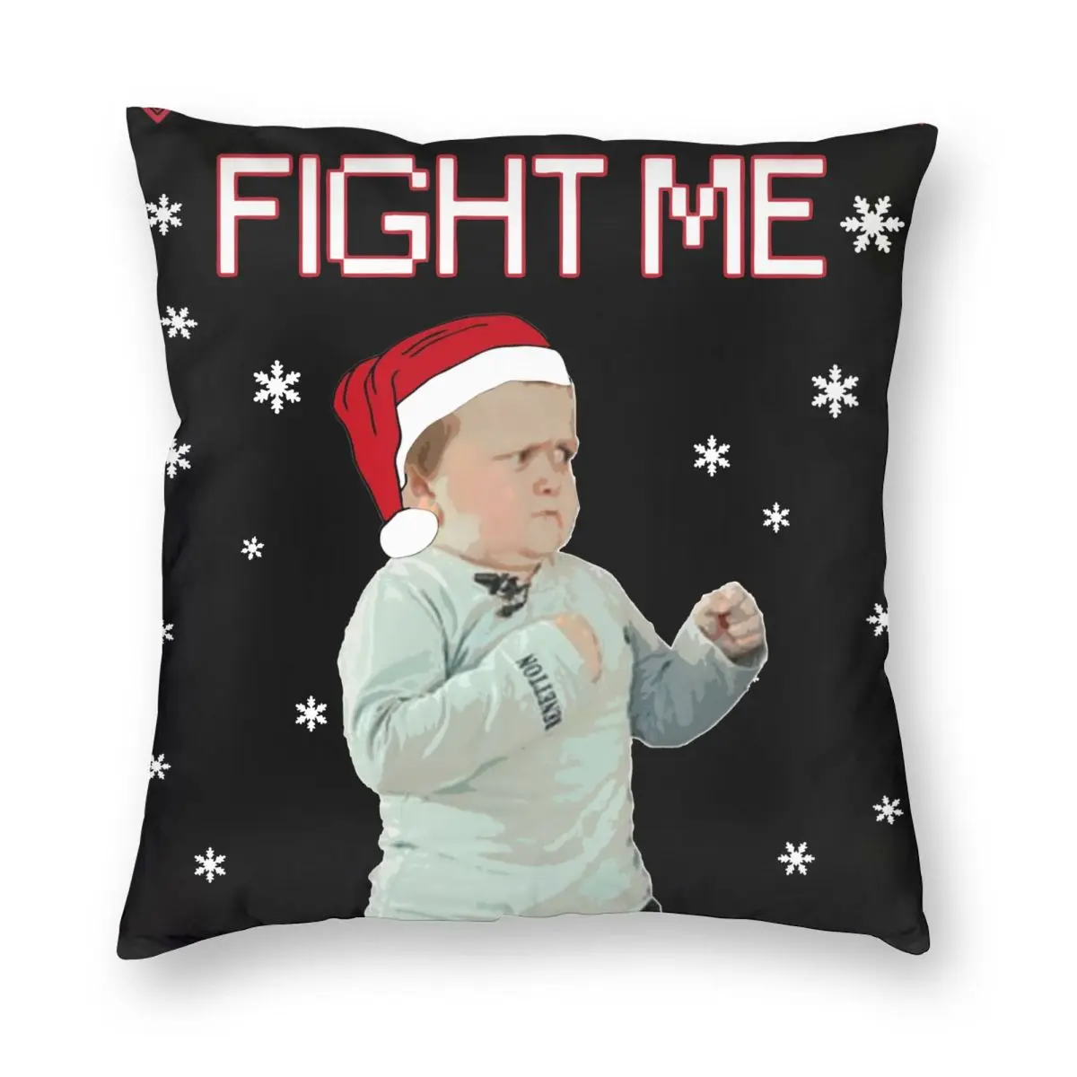 CHRISTMAS Hasbulla Magomedov Meme Khabib Pillowcase Printing Polyester Cushion Cover Decorative Pillow Case Cover Home 45*45cm