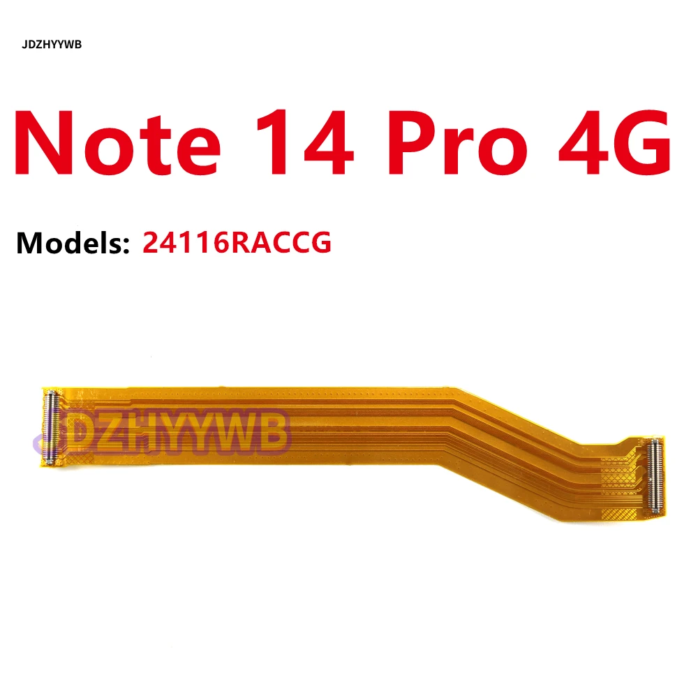 Placa principal placa-mãe conector cabo flexível para xiaomi redmi note 14 pro 4g 5g note14 pro