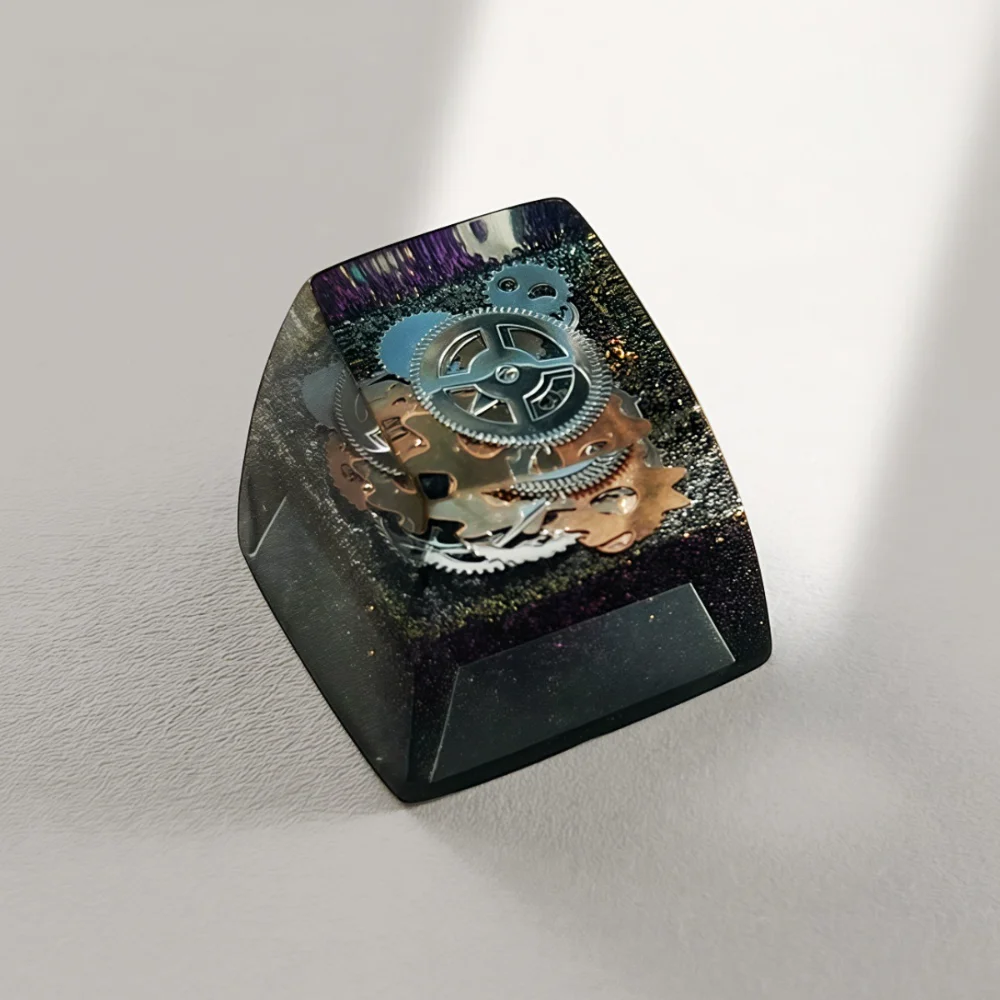 

Resin Dropper Keycap Personalized Keyboard Keychain Replacement Key Suitable for 60/64/84/98/108 Gaming Mechanical Keyboard