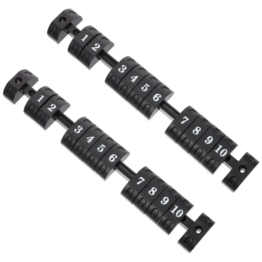 

2pcs Universal Foosball Counter Lightweight Easy To Read Scoring Units Table Soccer Scoring Right Durable