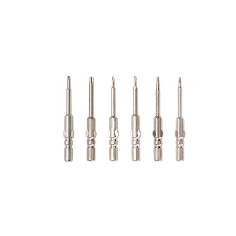 40pcs/lot Precision Screwdriver Tips Magnetic Screwdriver with Replaceable Blades for Electronics Repair