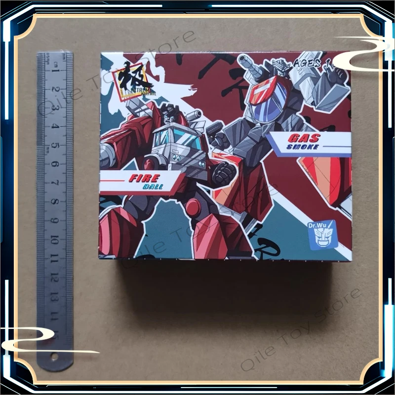 Auf Lager Transformiertes Spielzeug Doctor Wu DW-E31 Abandoned DW-E32 Fire Meteor Minimal Proportion Actionfigur Sammlung Geschenk