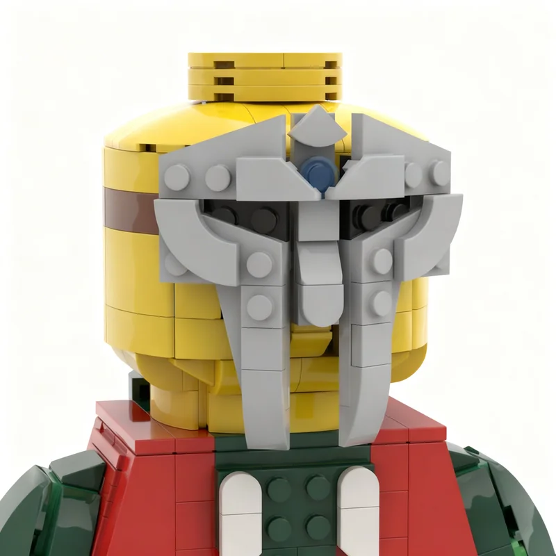734pcs MOC MF Mini Figure DOOM Upscaled Model Building Blocks Architecture Birthday Idea Creative DIY Kids Christmas Gifts Toy view 2