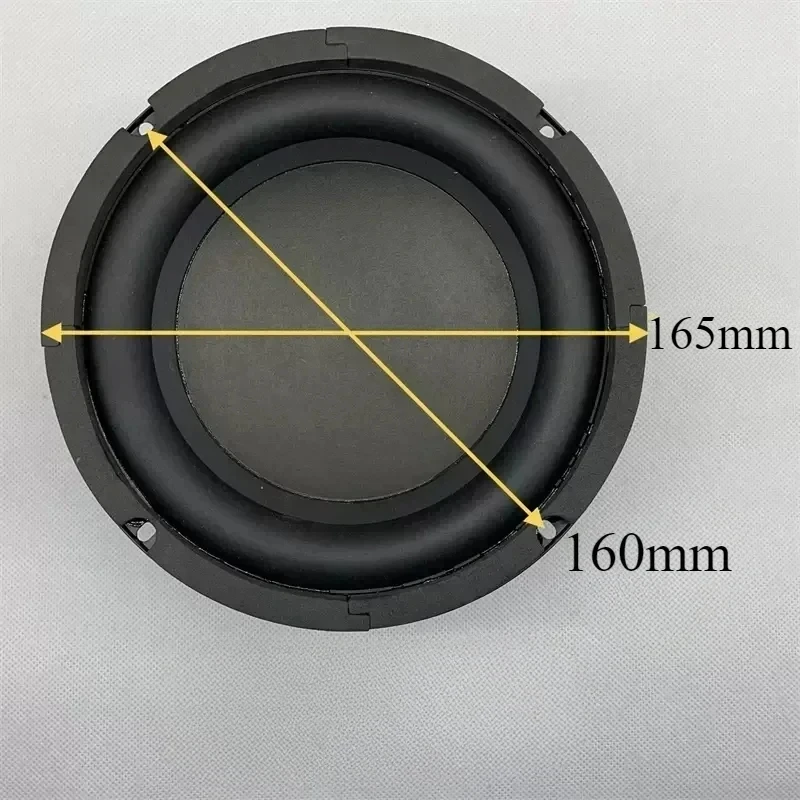 SOTAMIA 1Pcs 6.5 Inch Subwoofer Audio Speaker 4 Ohm 100W Low Frequency Speaker Super Bass Ultra-long Stroke HIFI Loudspeaker