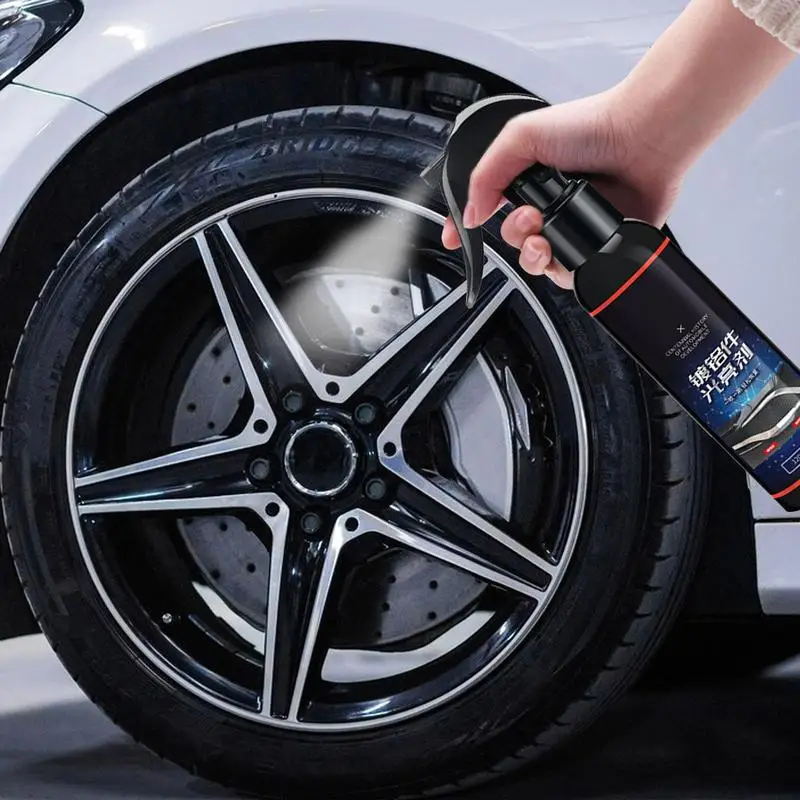 Chrome Cleaner Spray Rust Remover For Car Preventive Coating Car Exterior Care 120ml Water-Resistant Anti-Rust Spray Stop Rust