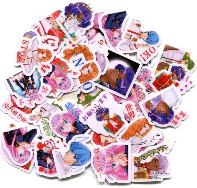 40pcs Shôjo kakumei Utena / Revolutionary Girl 2-3cm diySTICKER Z724