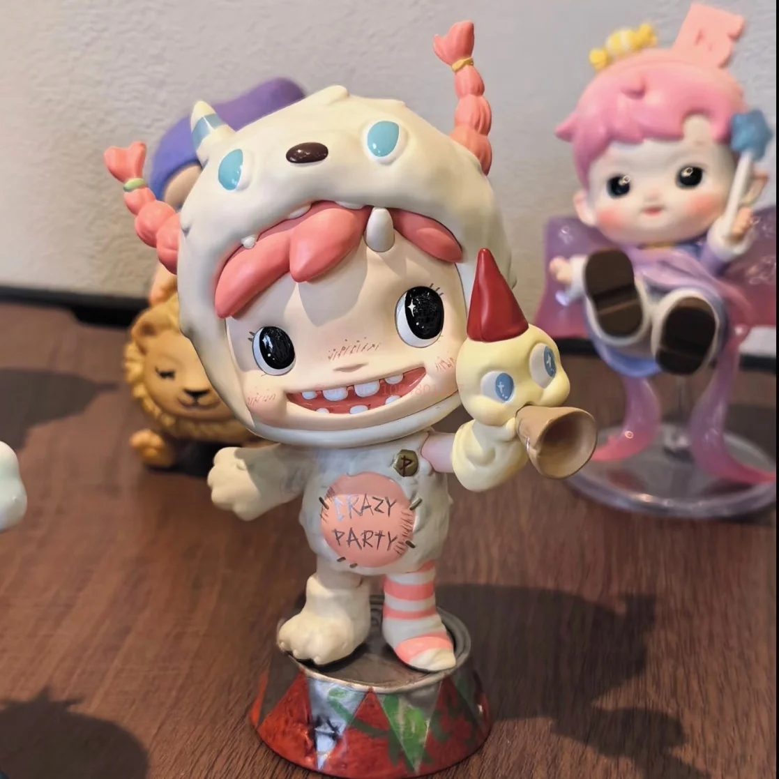 الأصلي Popmart الاحتفال باللحظة Popmart 15th الذكرى سلسلة صندوق أعمى زخرفة تمثال جمع هدية الكريسماس #6