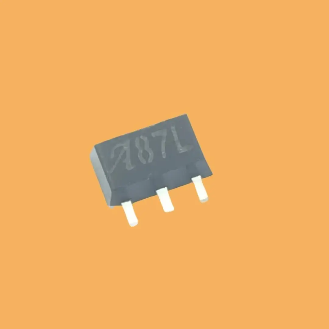 10PCS/ Bipolar Hall Element A3187LLTTR-T Screen Printing A87L SOT-89 Patch Hall Sensor