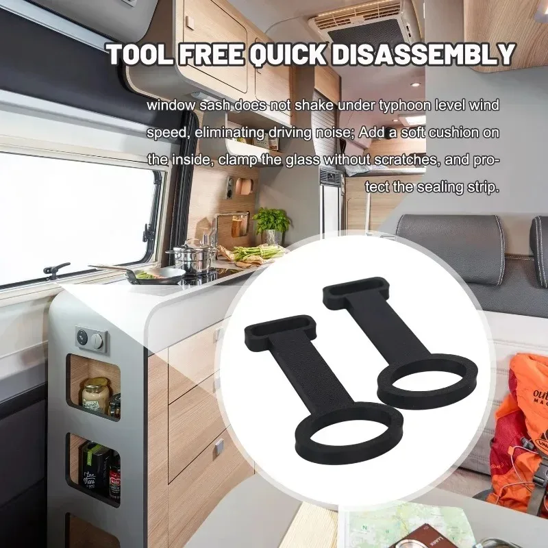 أجزاء RV محدد تهوية نافذة القافلة لتهوية نافذة المنزل المتنقل البقاء لملحقات محدد النوافذ البلاستيكية #2