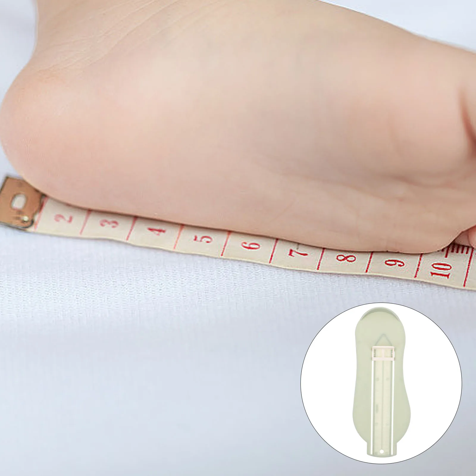 

Kids Toddler Infant Foot Gauge Ruler Baby Shoe Size Measure Tool Lightweight Foot Measure Tool for Children 0-8 Years