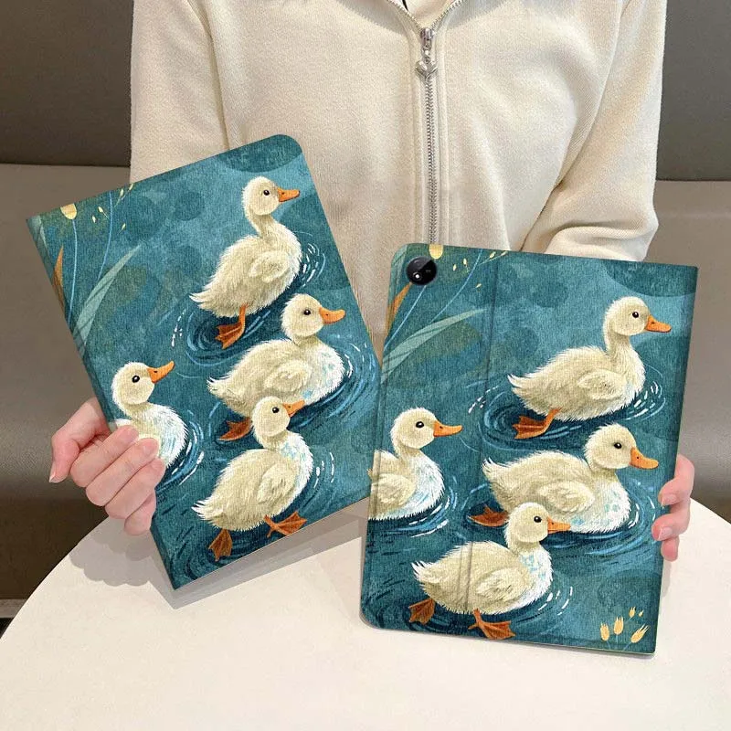 

Anime Swan Illustration Tablet Case For Vivo IQOO Pad Air Pad3 IQOO Pad5 Pad2 Pad3 SE Pro 11.5 12.1 12.3 13 Inch