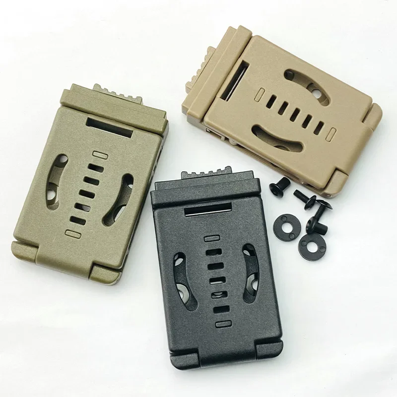 1PC Number 14 K Sheath Clip, Circular Belt Clip for TecLoc Belt - Outdoor Knife Travel Clip Special Waist Clip with Screw Fixing