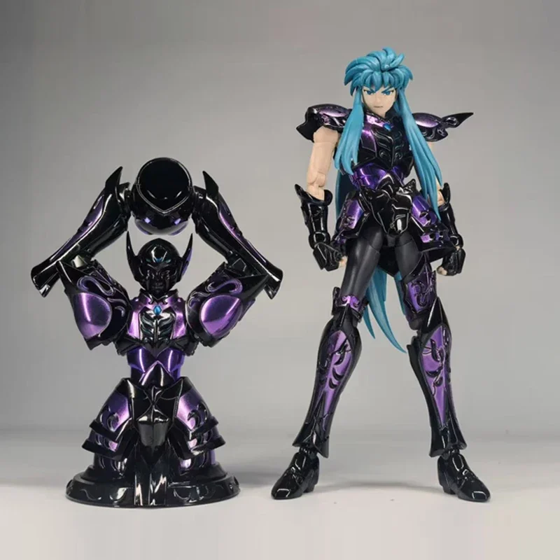

CS Model Saint Seiya Myth Cloth Gold EX Hades Specters Surplice Aquarius Camus With Damaged Armor Action Figure In Stock