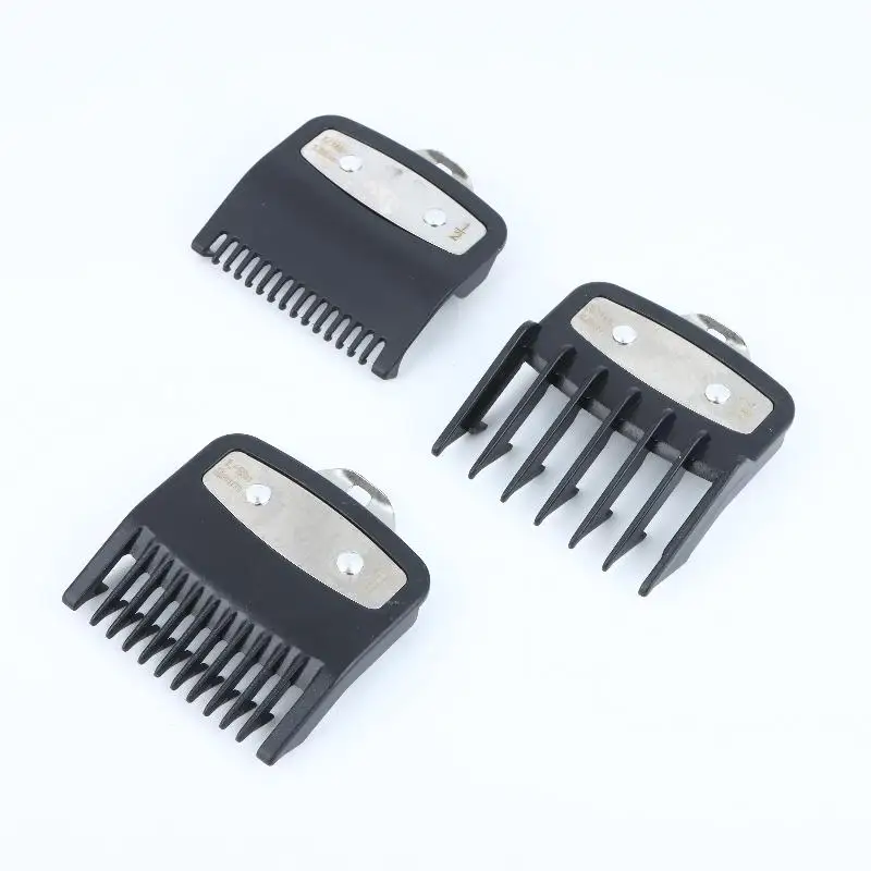 1/2/3/4 Stück Haarschneidemaschinen-Aufsätze, Führungskämme, Trimmer-Styling-Werkzeuge, schwarzes Limit-Kamm-Set, kompatibel mit 1,5 mm, 3 mm, 4,5 mm, 6 mm – Detail 8