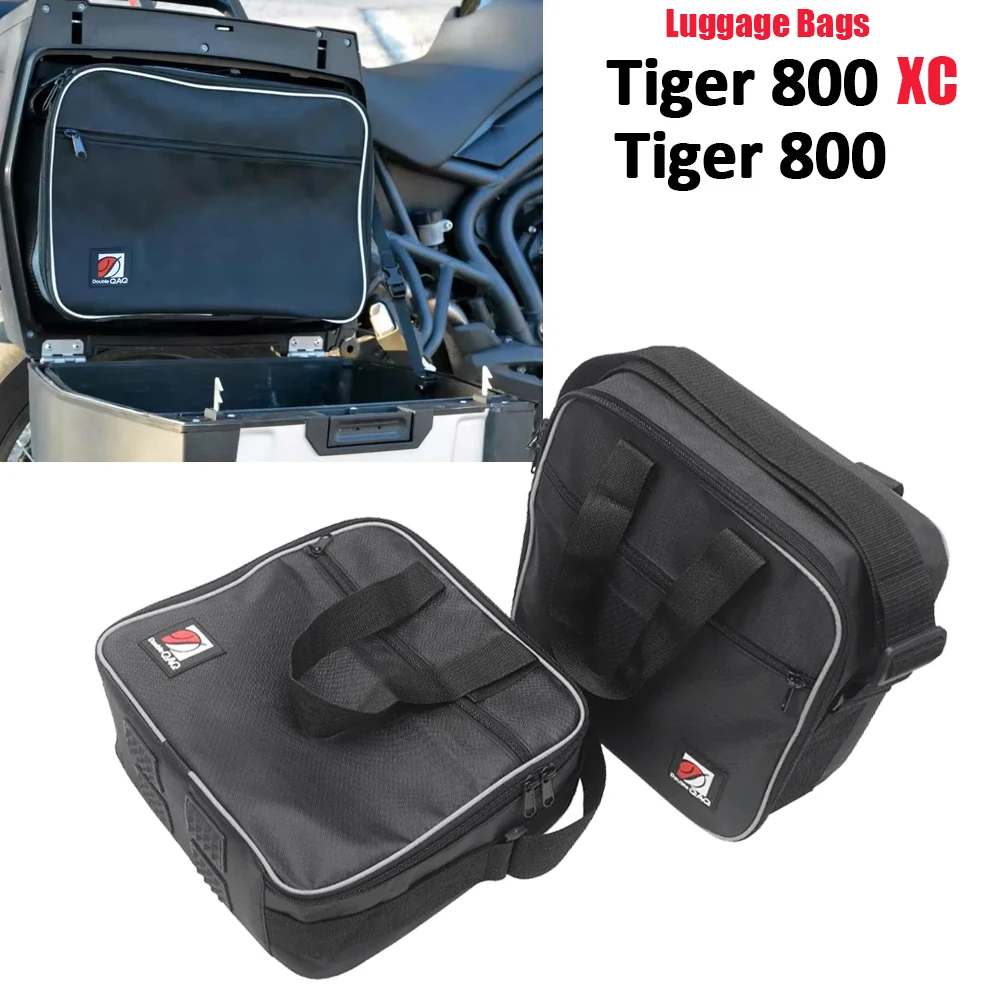 

Мотоциклетная сумка, седло, внутренние сумки для TIGER 800XC, аксессуары, черные сумки для багажа для Tiger 800 Tiger 800