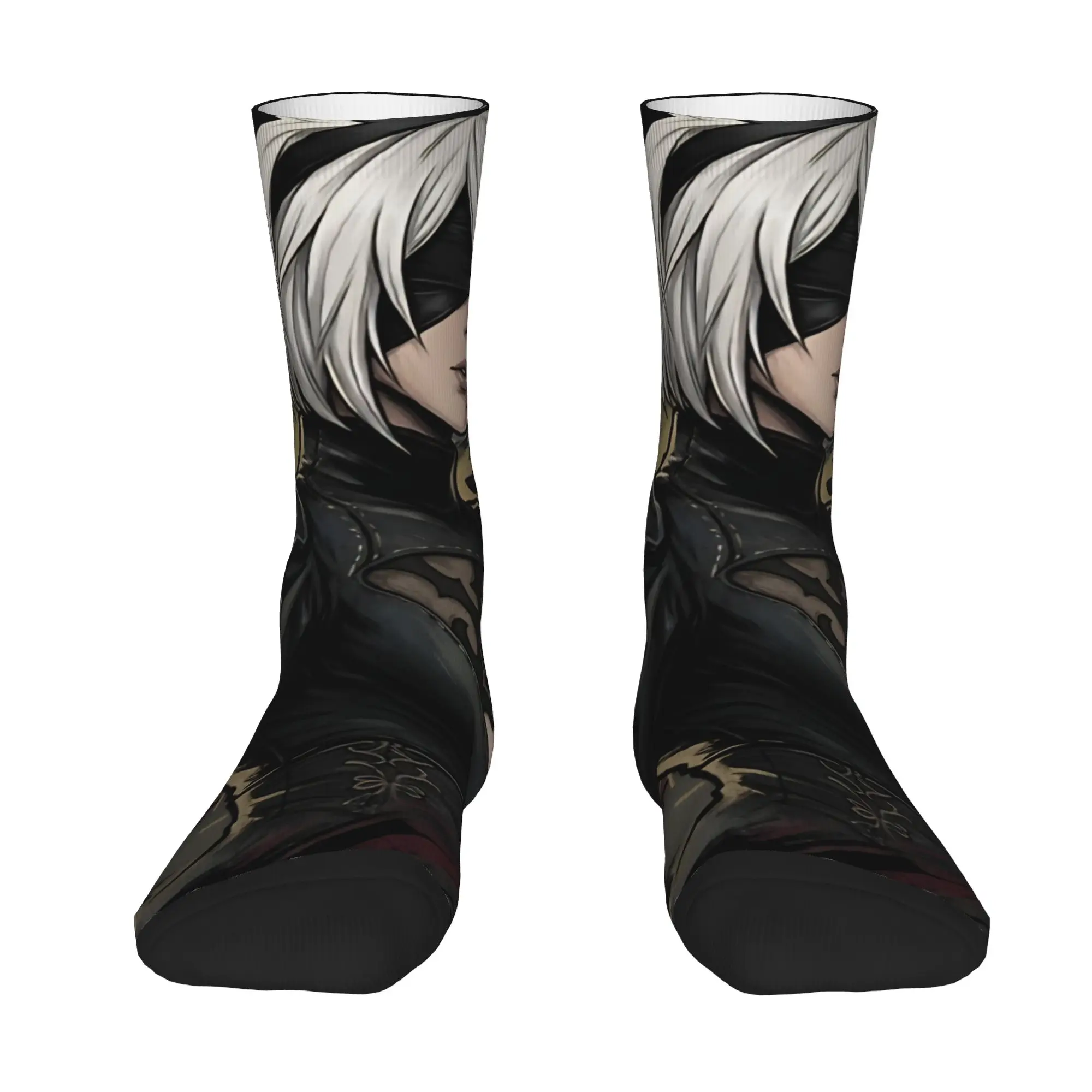 Nier Automatas  Socks Autumn  Stockings Funny Men Quality Socks Printed Cycling Anti-Slip Socks
