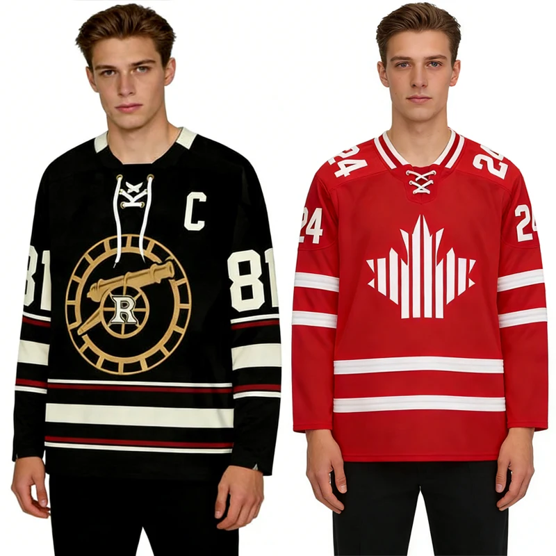 Jersey de hockey con calefacción Llya Rozanov 81 y disfraz de cosplay de Montreal Metros y Hunter Scott, camisetas unisex de manga larga