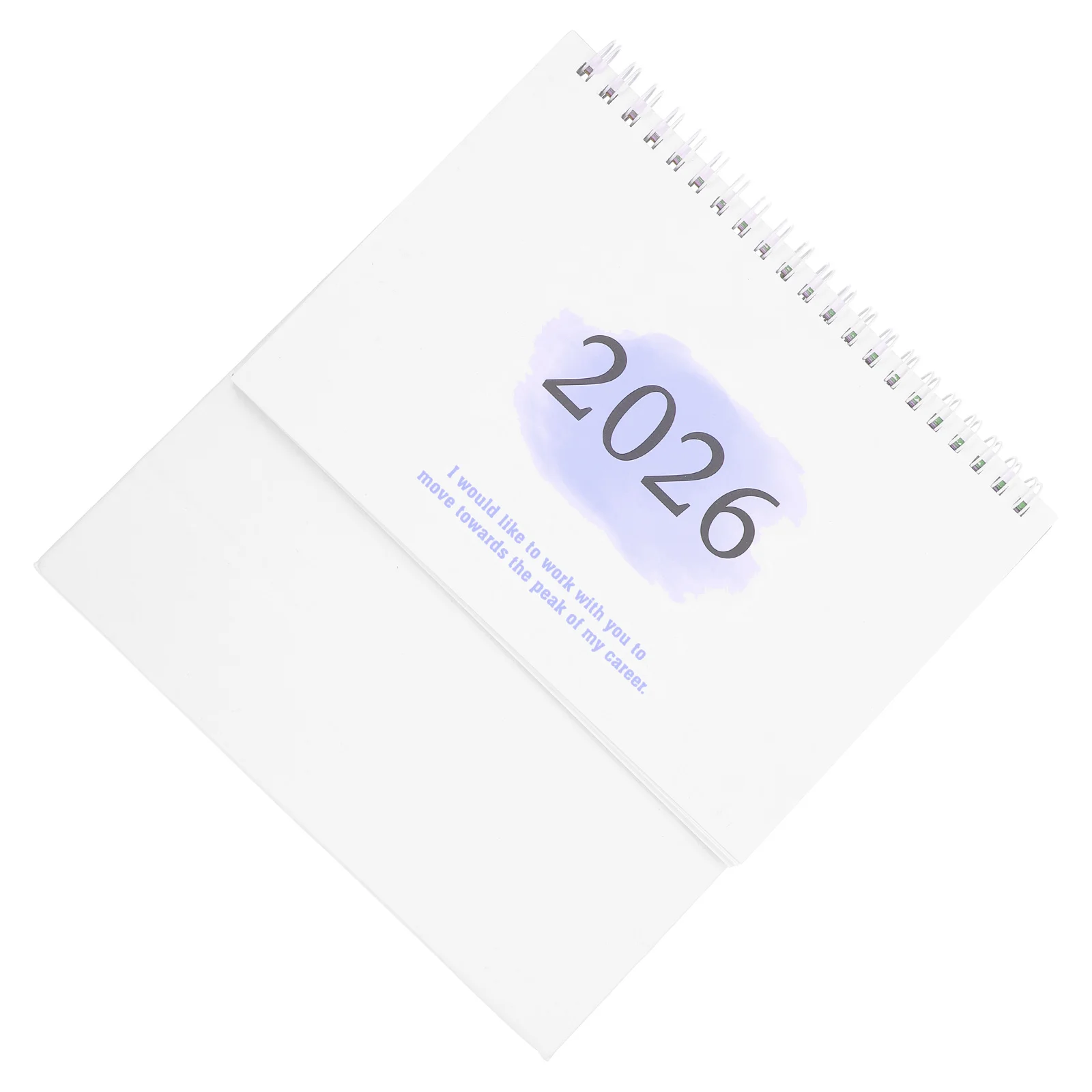 

2026 Mini Desk Calendar Small Standing Flip July 2025 to Planner Organizer Office Blue
