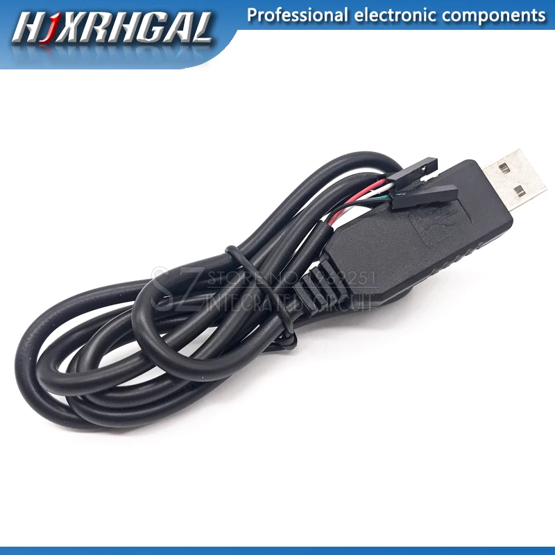 1pcs 1m USB To RS232 TTL UART PL2303HX Auto Converter USB to COM Cable Adapter Module new hjxrhgal