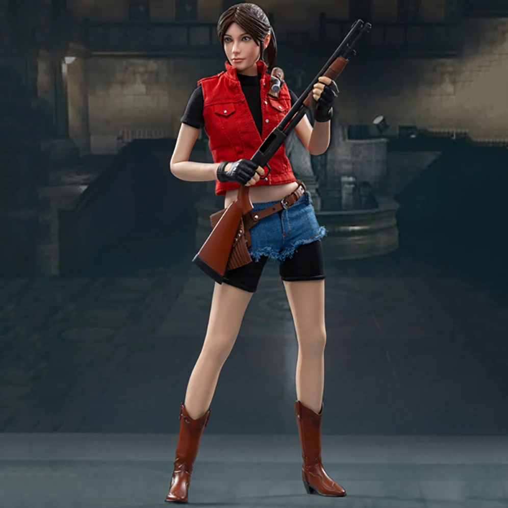 

Swtoys FS023 1/6 Soldier Claire Redfield 2.0 Full Set 12'' Action Figure Model Accessories Toy In Stock For Fans Collection