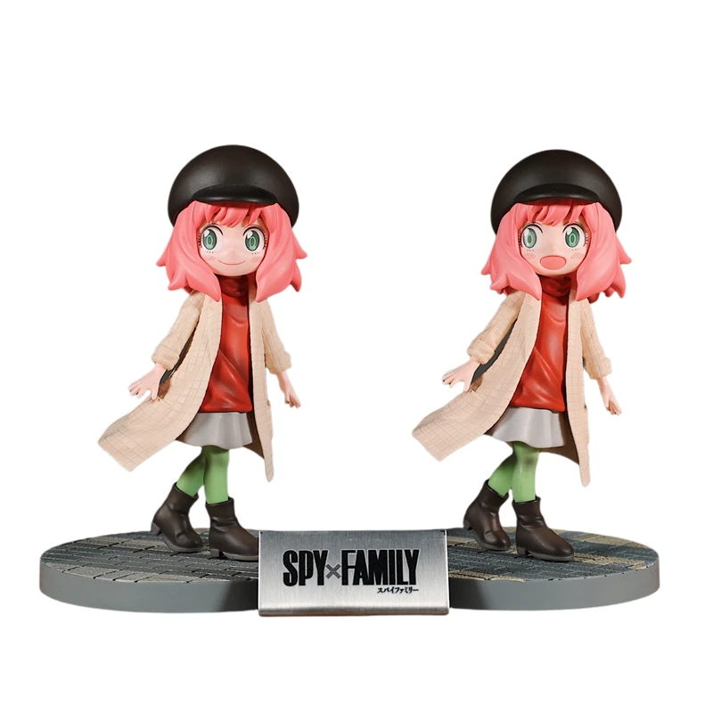 متوفر في المخزون شخصية SEGA Spy x Family Anya Forger - إصدار معطف واق من المطر - جائزة الرسوم المتحركة اللطيفة الرسمية القابلة للجمع #5