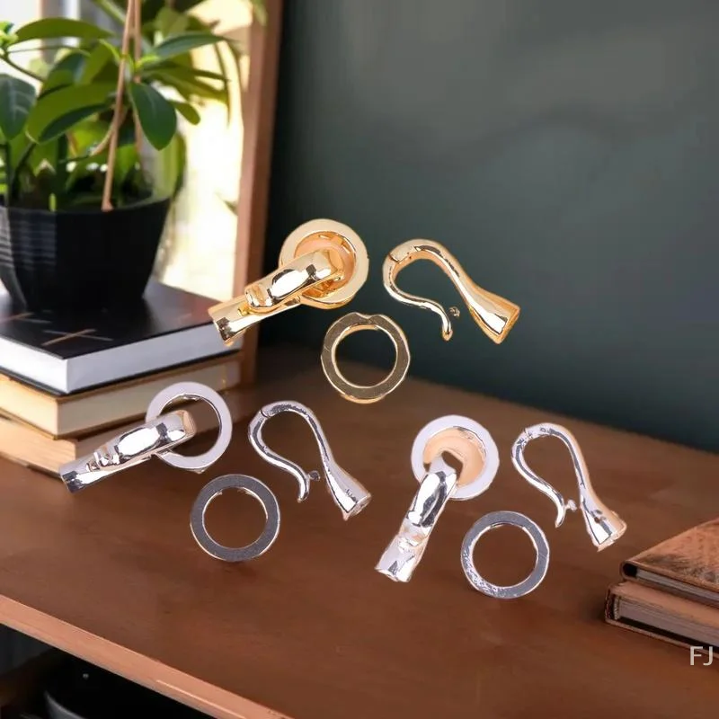 Zapięcia 2-częściowe do samodzielnego tworzenia biżuterii z pereł, bransolet, naszyjników, końcówki, koraliki, łączniki.