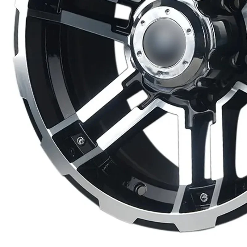 Black Car Alloy Wheels 16 Inch 5 6 Holes Cool Multi Spokes 4x4 Wholesale Cast Wheel Rims For SUV