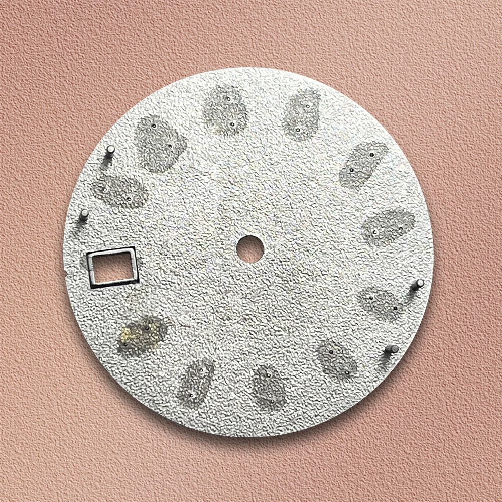 28.5mm S Logo Spider Web Dial Suitable for NH35/NH36 Automatic Movement Green Luminous NH35 Watch Modification Accessories view 6