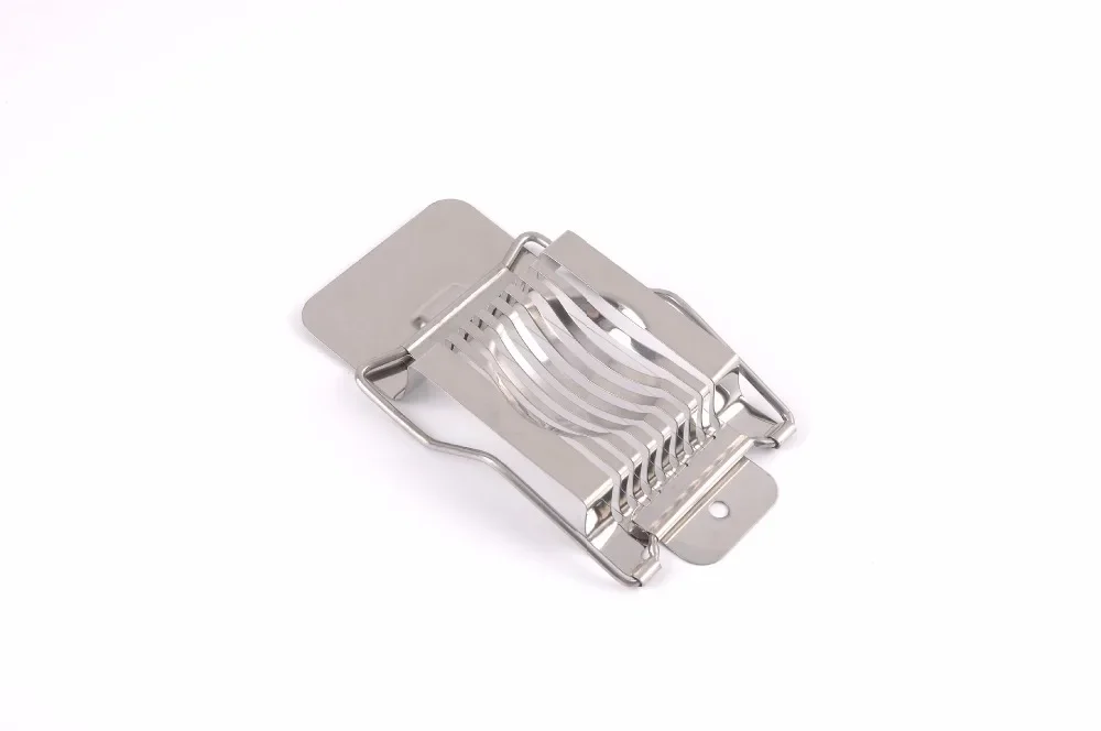 1PC Nowa krajalnica do jajek ze stali nierdzewnej Wielofunkcyjna krajalnica do jajek kuchennych Krawędzie Ferramentas LB 051