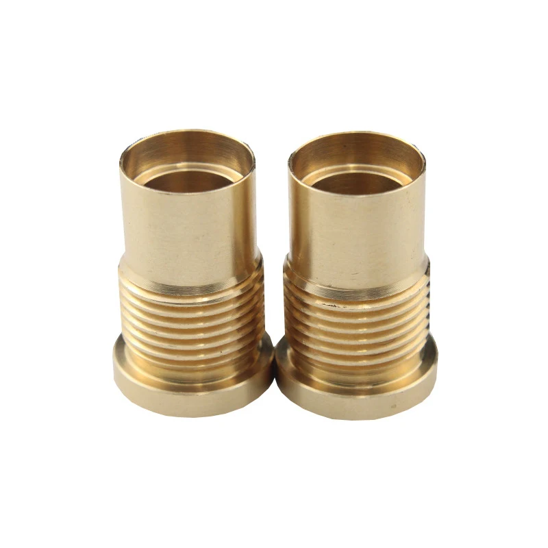 

High Precision CNC Factory Direct Sale Wire EDM Metal Brass External Threaded Joint