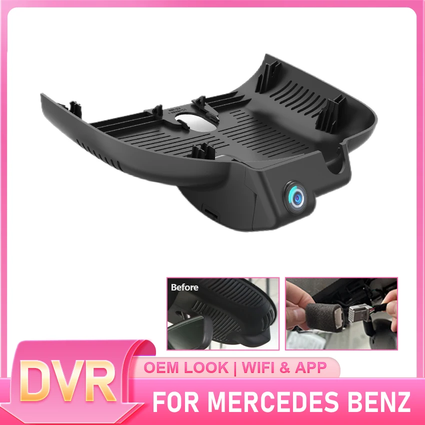New! Plug and Play DVR Dash Cam Video Recorder For Mercedes-Benz GLA 200 220 cdi 2023 2024 2025 for MB GLA200 GLA 220,Dashcam