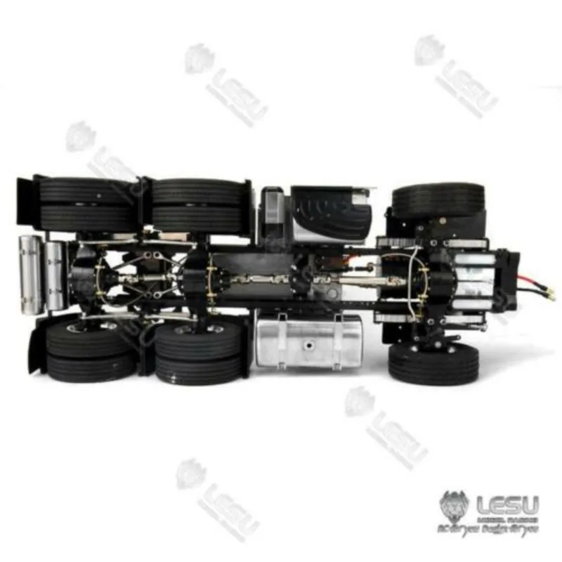 LESU 1/14 6*6 Metall Chassis für DIY Tamiyaya 56352 RC Traktor Lkw Spielzeug Modell Geschenk DIY Toucan Hobby 3363 TH16376
