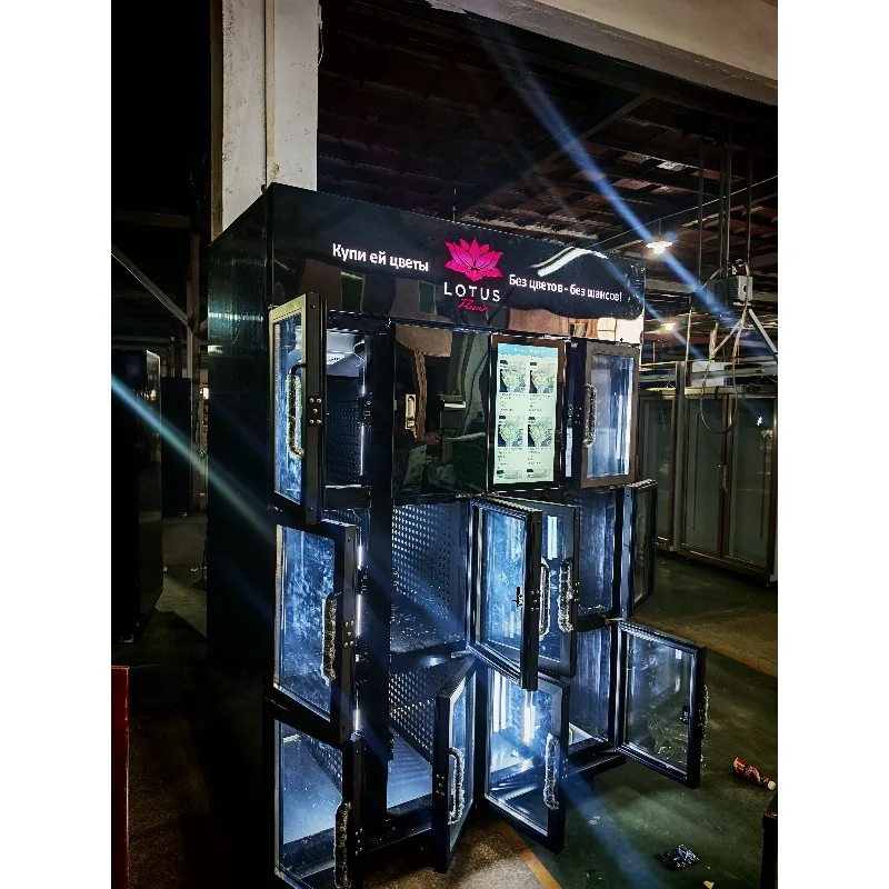Self Service Flower Vending Machine for Hospitals Hotels Shopping Centers and Public Retail Spaces
