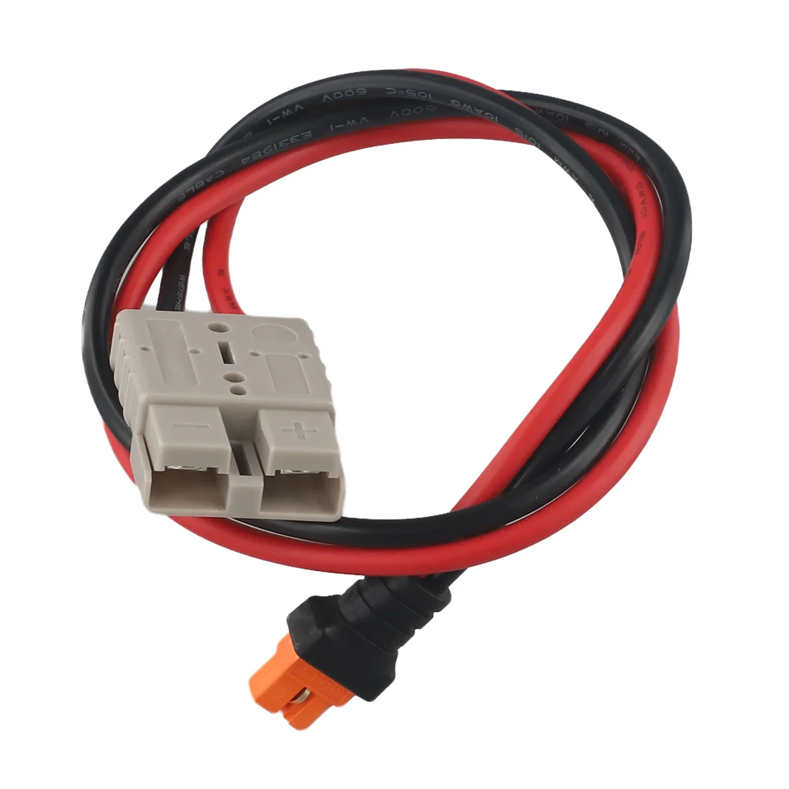 Secure Power Transmission 10AWG 50A Adapter Cable For Portable Power Station For Anderson To Connector 60cm