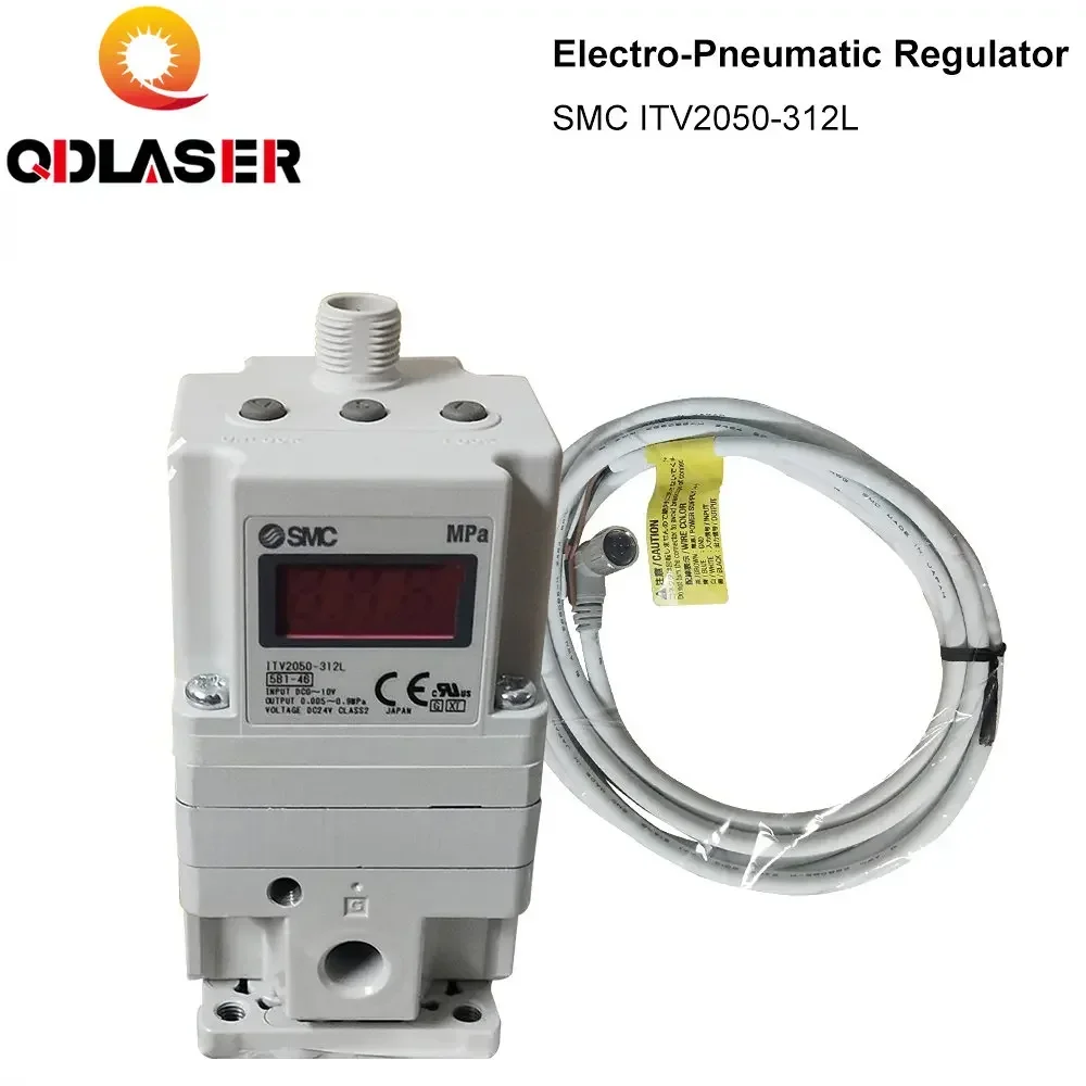 

QDLASER Электропневматический регулятор ITV2030-312L Пневматическое оборудование Волоконный лазерный станок для резки металла