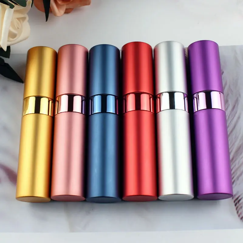 10/50pcs Top Quality 15ML Aluminum Perfume Bottle Empty Refillable Spray Perfume Atomizers Bottles Free Shipping