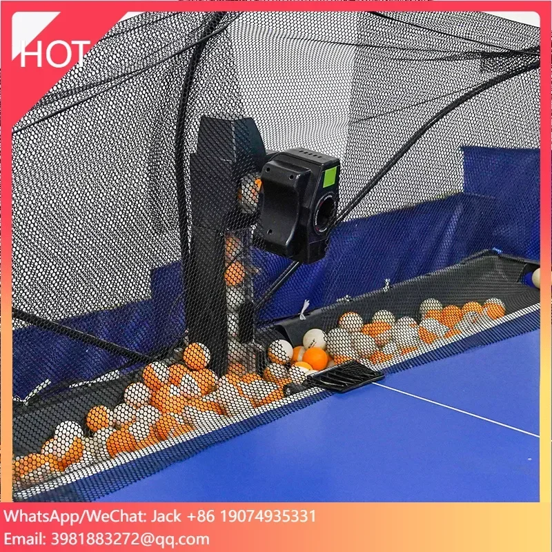 Adjustable Multifunctional Table Tennis Robot Ping Pong Machine