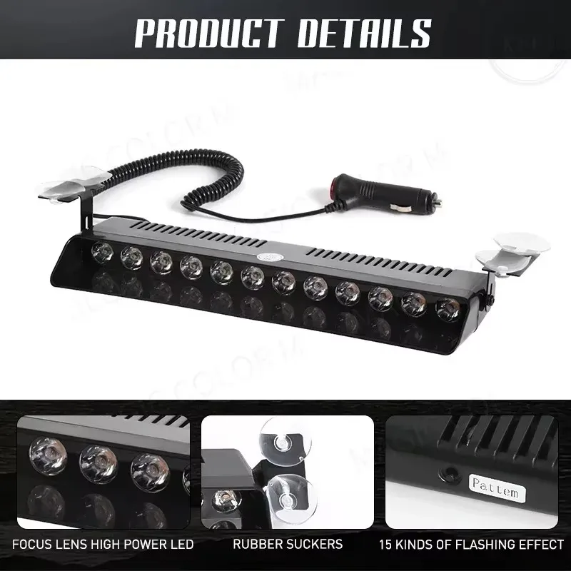 poer-1pc-12-led-lumieres-stroboscopiques-de-voiture-clignotant-signal-d'avertissement-balise-etanche-stroboscope-d'urgence-pare-brise-remorque-vehicule-indicateur