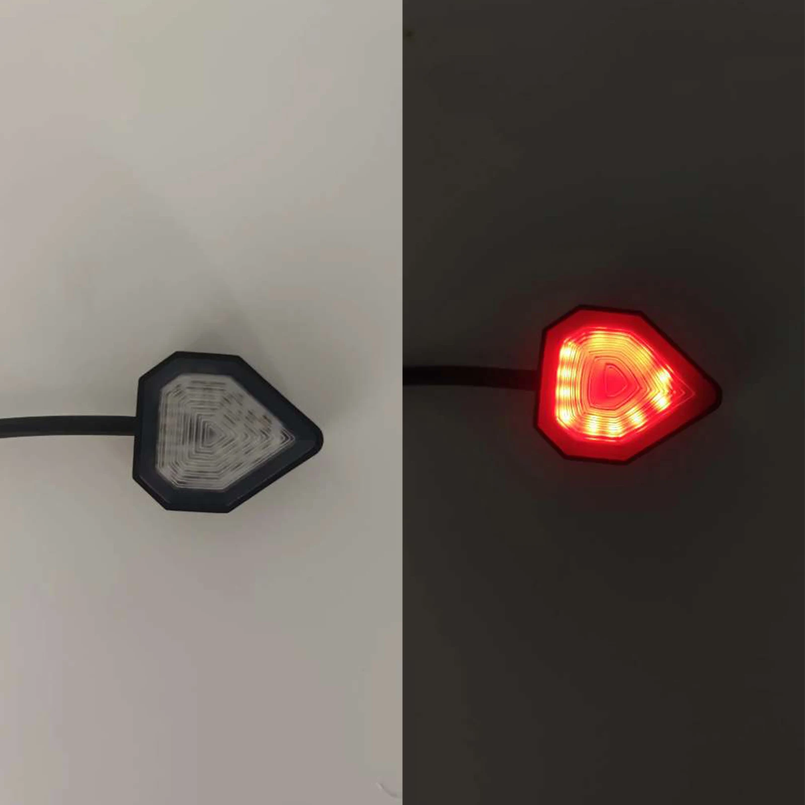 2Pcs Car Blind Spot Monitoring System Warning Lights BSD Accessories Vehicle Safety Driving Assist Lane Changing Alarm Light