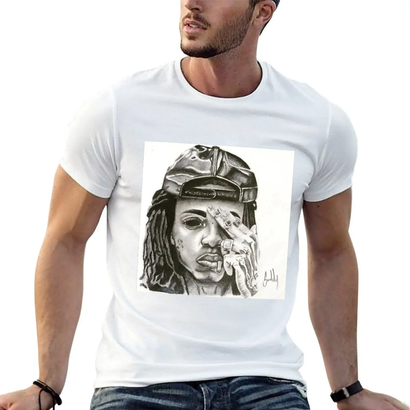 EBAZON ALKALINE ART DRAWING T-Shirt t shirt man designer man graphic t shirt T-Shirt