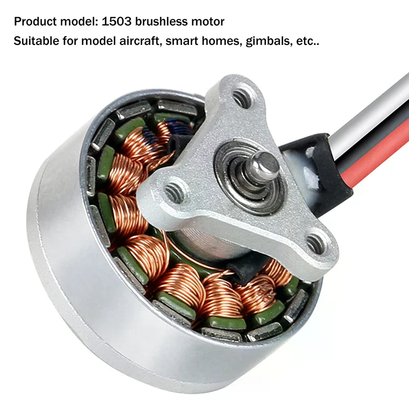 1503 avião sem escova motor rc motor elétrico para 4 eixos aviões de controle remoto rc motor elétrico rc avião motor
